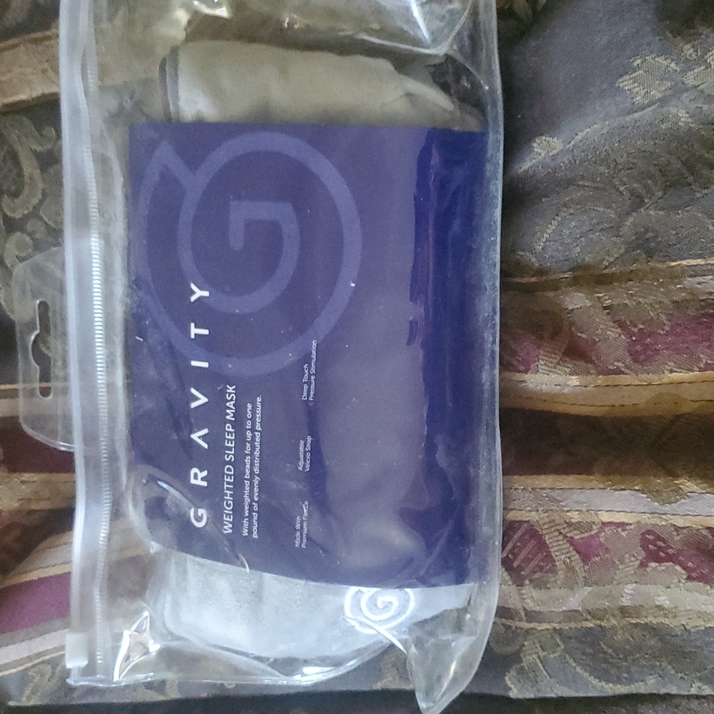 Gravity sleep mask bagged grey best out there bagged